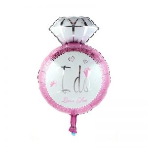 בלון על מקל - טבעת אירוסין *מבצע*