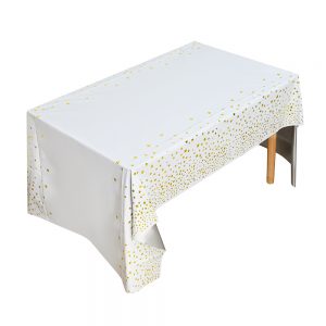 מפת פויל גודל 274*137 כוכבים זהב מטאלי