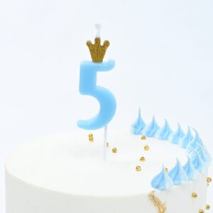נר תכלת ספרה 5 כתר זהב