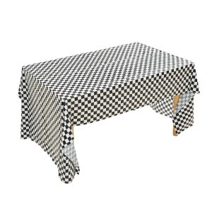 מפת ניילון גודל 274*137 משבצות שחור