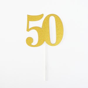 טופר גיל 50 גליטר זהב