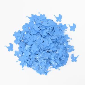 קונפטי 20 ג' עגלת תינוק כחול