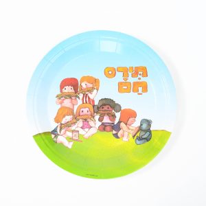 צלחות סט תירס חם 10 יח' בינוני