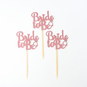 קיסמים ברייד טו בי גליטר רוז גולד 3 יח'