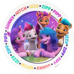 צלחות פוני קטן 8 יח' קטן