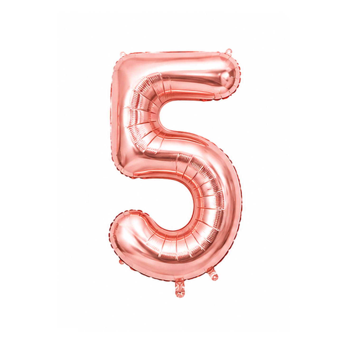 בלון מיילר ספרה 5 רוז גולד 34 אינץ' (RB)